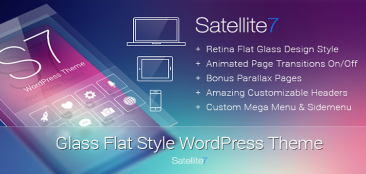 Item cover for download Satellite7 - Retina Multi-Purpose WordPress Theme