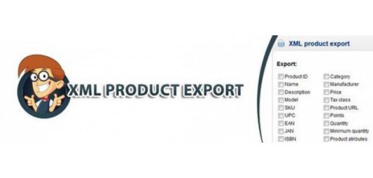 Item cover for download XML Products Export