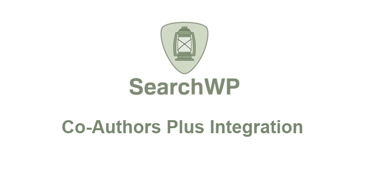 Item cover for download SearchWP – Co-Authors Plus Integration