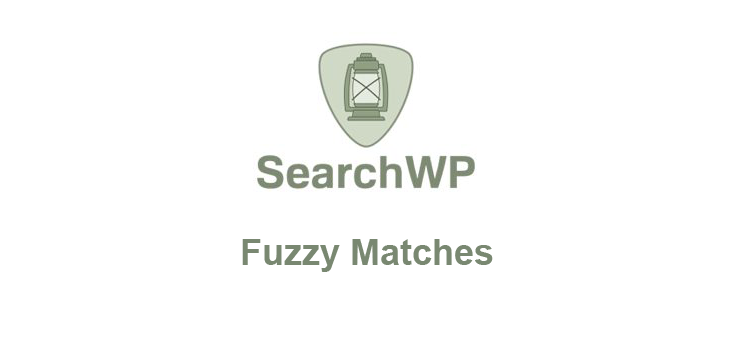 Item cover for download SearchWP – Fuzzy Matches 