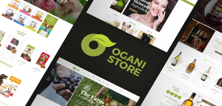 Item cover for download Ogani - Organic, Food, Pet, Alcohol, Cosmetics Responsive Opencart Theme