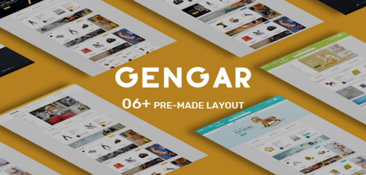 Item cover for download Gengar - Responsive Opencart Theme