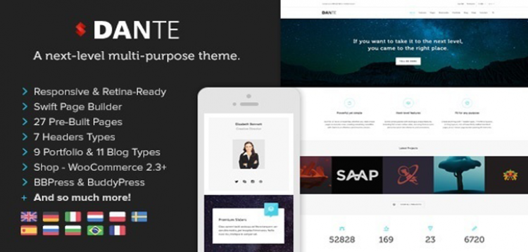 Item cover for download Dante - Responsive Multi-Purpose WordPress Theme