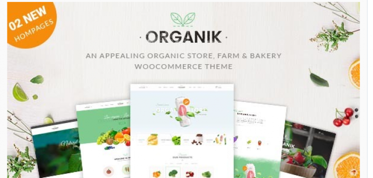 Item cover for download Organik - An Appealing Organic Store, Farm & Bakery WooComerce theme