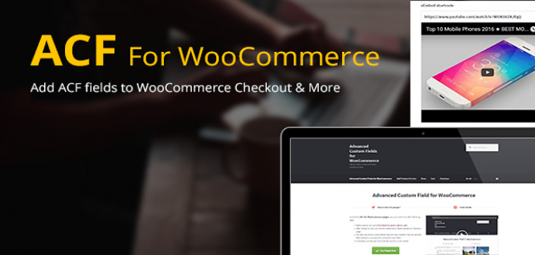Item cover for download Advanced Custom Fields for WooCommerce