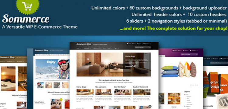 Item cover for download Sommerce Shop - A Versatile E-commerce Theme