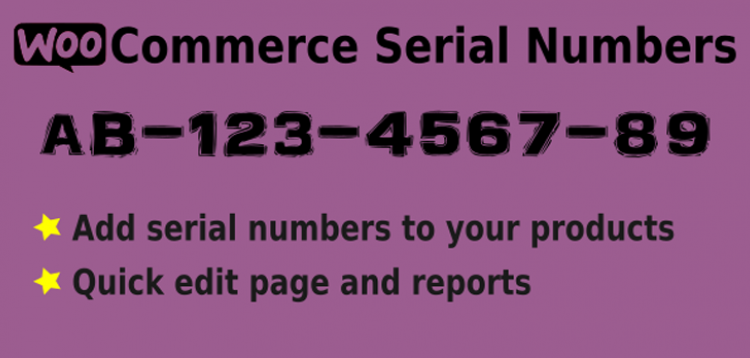Item cover for download WooCommerce Serial Numbers WordPress Plugin