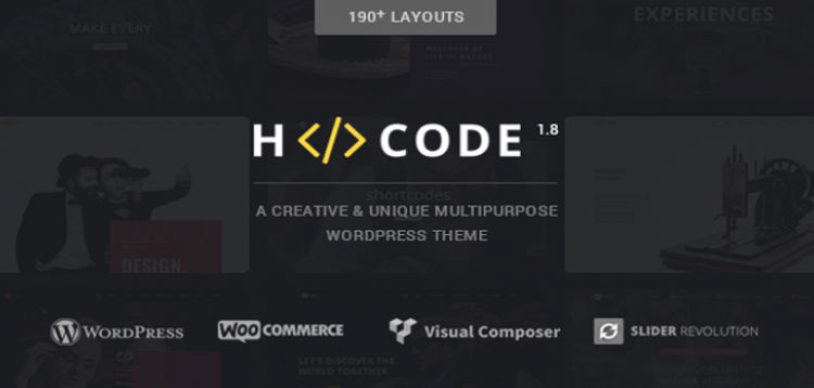Item cover for download H-Code Responsive & Multipurpose WordPress Theme
