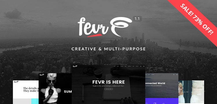 Item cover for download Fevr - Creative MultiPurpose Theme