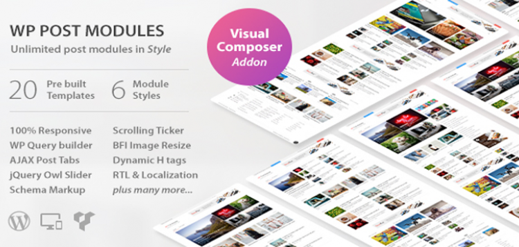 Item cover for download WP Post Modules for NewsPaper and Magazine Layouts