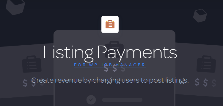 Item cover for download Listing Payments for WP Job Manager