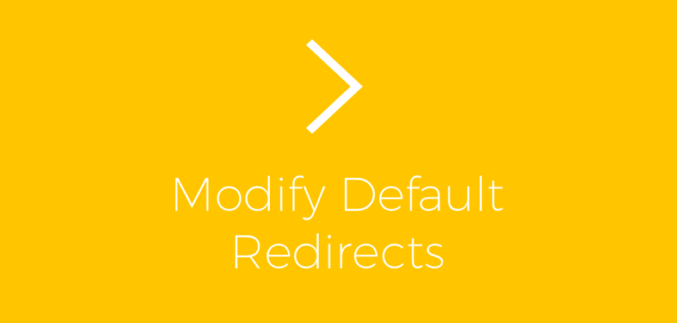 Item cover for download Exchangewp Modify Default Redirects