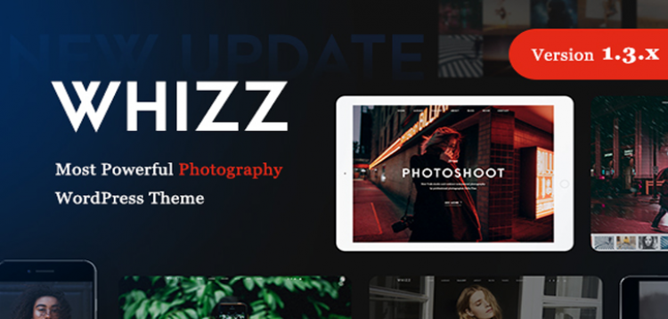 Item cover for download Whizz | Photography WordPress for Photography
