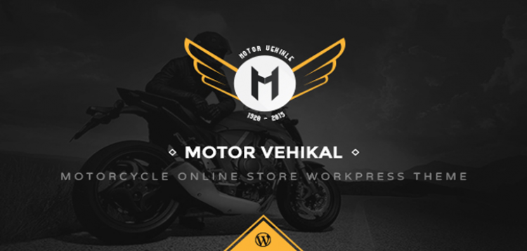 Item cover for download Motor Vehikal - Motorcycle Online Store WordPress Theme