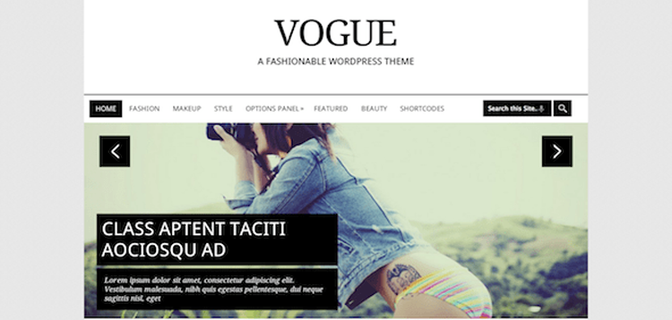 Item cover for download MyThemeShop Vogue WordPress Theme