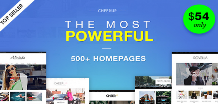 Item cover for download CheerUp Blog / Magazine - WordPress Blog Theme