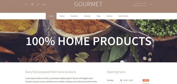 Item cover for download AIT - Gourmet WordPress Theme