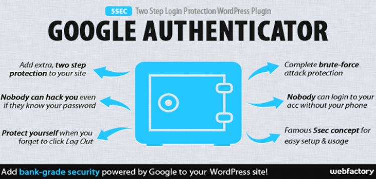 Item cover for download 5sec Google Authenticator 2-Step Login Protection