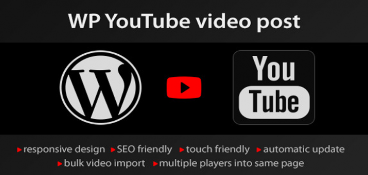 Item cover for download YouTube WordPress plugin - video import