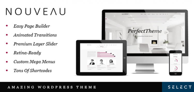 Item cover for download Nouveau - Multi-Purpose Retina WordPress Theme