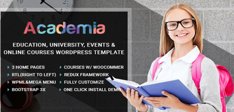 Item cover for download Academia - Education Center WordPress Theme