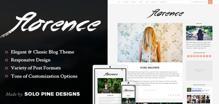Item cover for download Florence - A Responsive WordPress Blog Theme