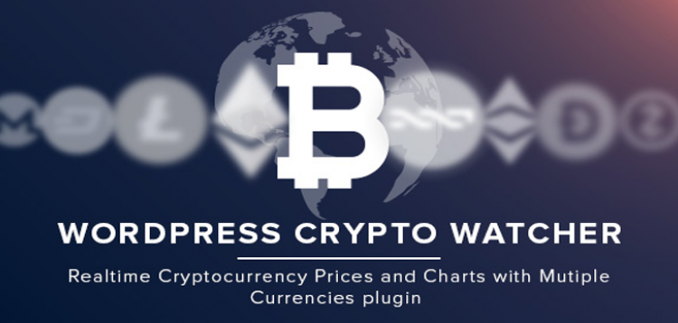 Item cover for download WordPress Crypto Watcher - Realtime Cryptocurrency Prices and Charts with Multiple Currencies