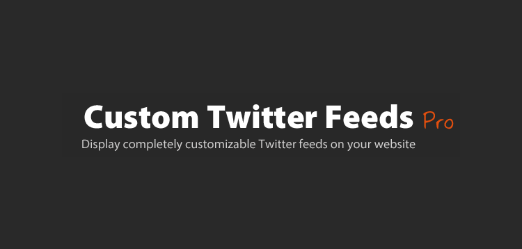 Item cover for download Custom Twitter Feeds Pro (By Smash Ballon) – Customizable Twitter feeds for your website