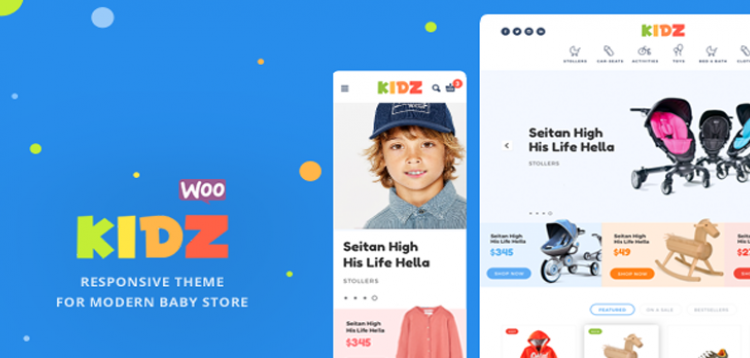 Item cover for download KIDZ - Baby & Kids Store WooCommerce Theme
