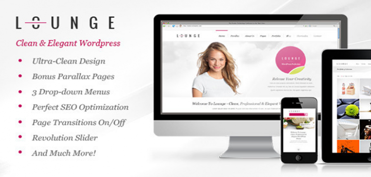 Item cover for download Lounge - Clean Elegant WordPress Theme