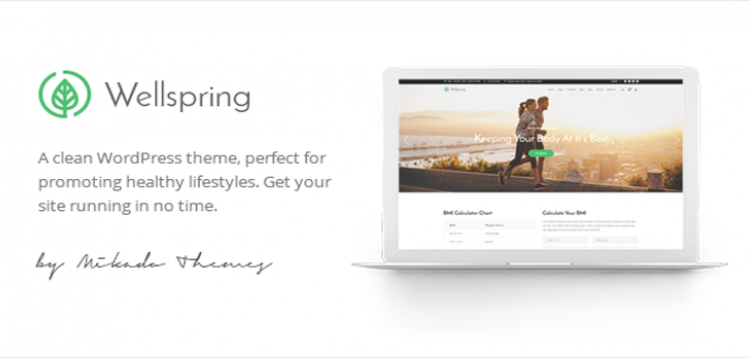 Item cover for download Wellspring - A Health, Lifestyle & Wellness Theme