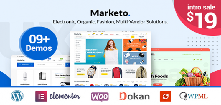 Item cover for download Marketo - ECommerce & Multivendor A Woocommerce WordPress Theme