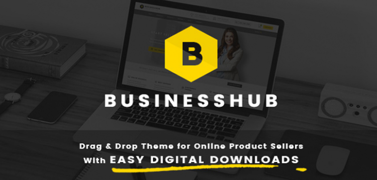Item cover for download Business Hub | Responsive WordPress Theme For Online Business