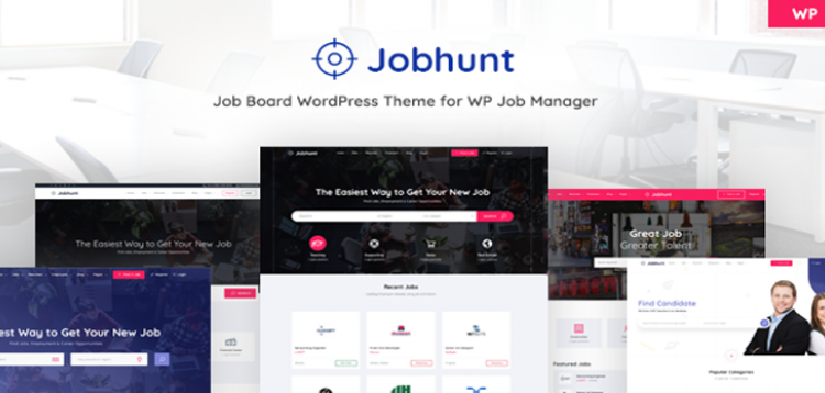 Item cover for download Jobhunt - Job Board WordPress theme for WP Job Manager
