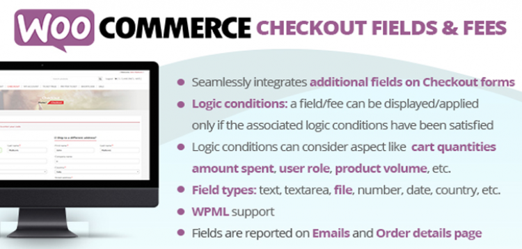 Item cover for download WooCommerce Checkout Fields & Fees