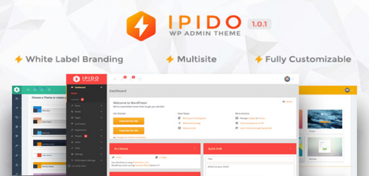 Item cover for download IPIDO - White label WordPress Admin Theme