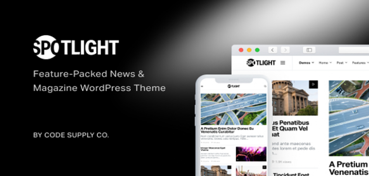 Item cover for download Spotlight - Feature-Packed News & Magazine WordPress Theme