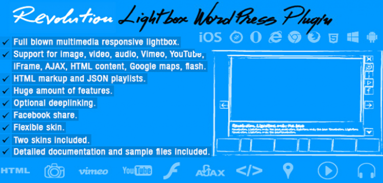 Item cover for download Revolution Lightbox Wordpress Plugin