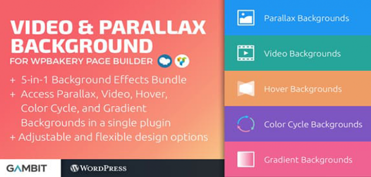 Item cover for download Video & Parallax Backgrounds For WPBakery Page Builder (formerly Visual Composer)