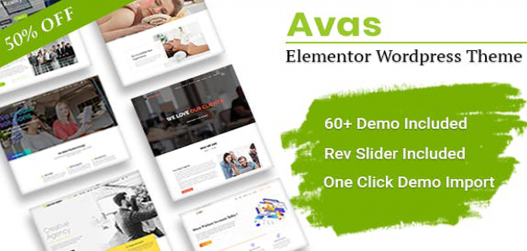 Item cover for download Avas | Multi-Purpose Elementor WordPress Theme