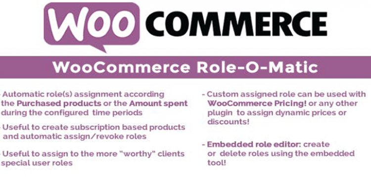 Item cover for download WooCommerce Role-O-Matic