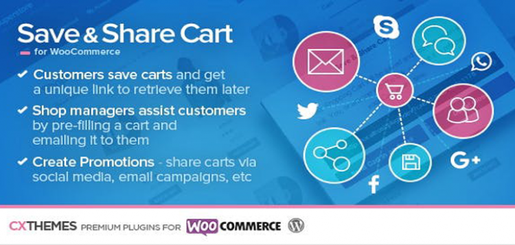 Item cover for download Save & Share Cart for WooCommerce