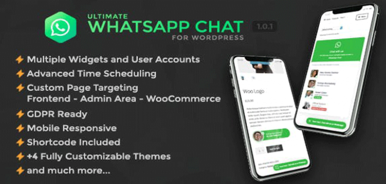Item cover for download Ultimate WhatsApp Chat Support for WordPress