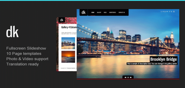 Item cover for download Photography WordPress | DK for Photography