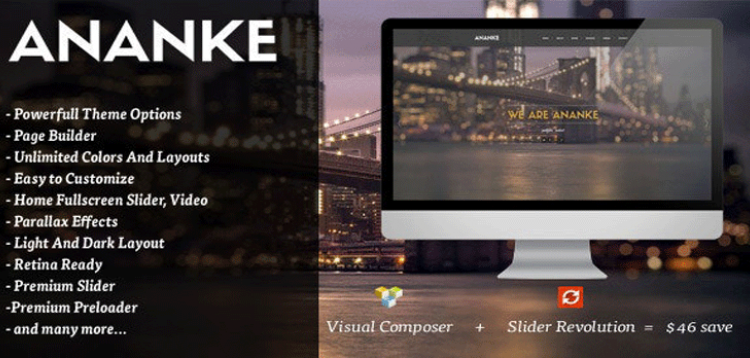 Item cover for download Ananke - One Page Parallax WordPress Theme