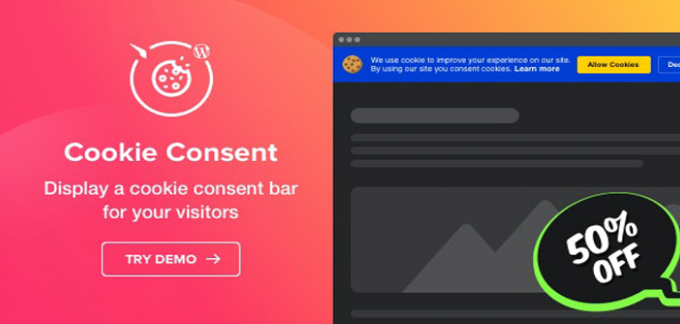 Item cover for download Cookie Consent - WordPress Cookie Plugin