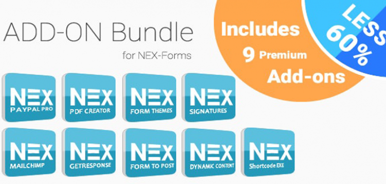 Item cover for download Add-on Bundle for NEX-Forms - WordPress Form Builder