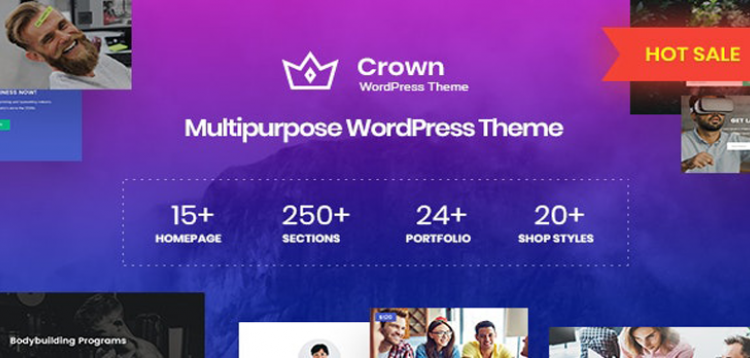 Item cover for download Crown - Multi Purpose WordPress Theme