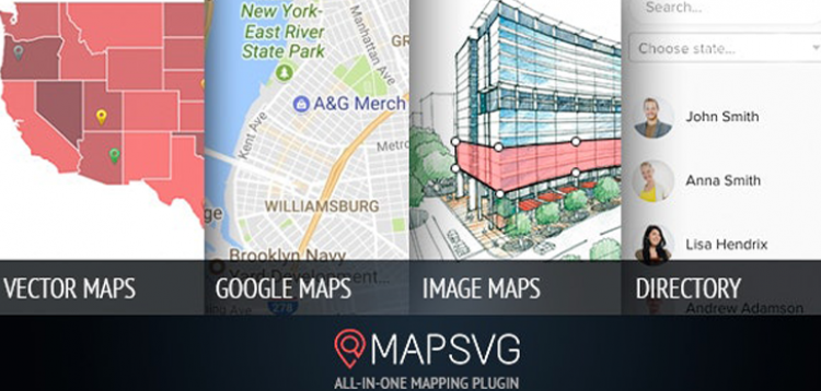 Item cover for download MapSVG: Interactive Vector maps / Image maps / Google maps - WordPress plugin
