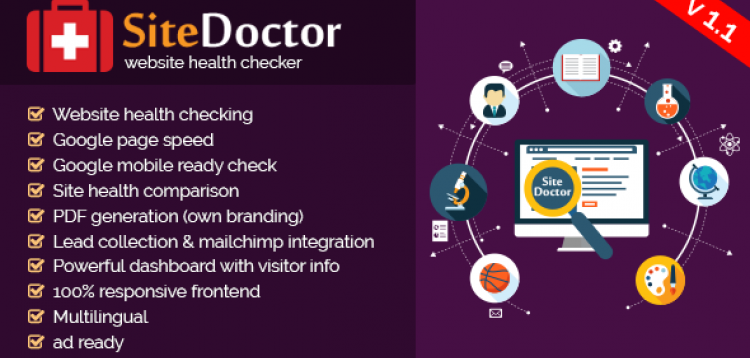 Item cover for download SiteDoctor - website health checker